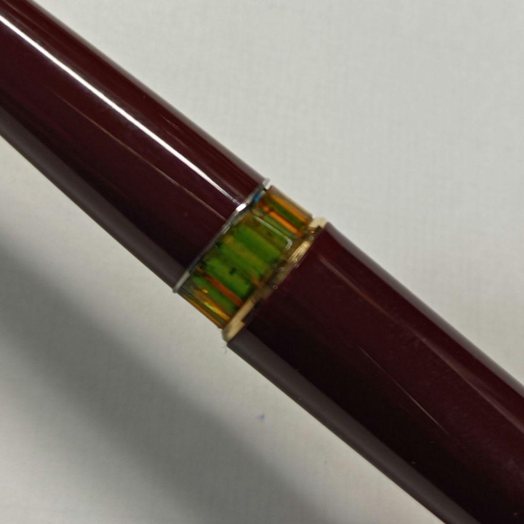 MONTBLANC No.72 万年筆 ボルドー 18C750 ジャンク