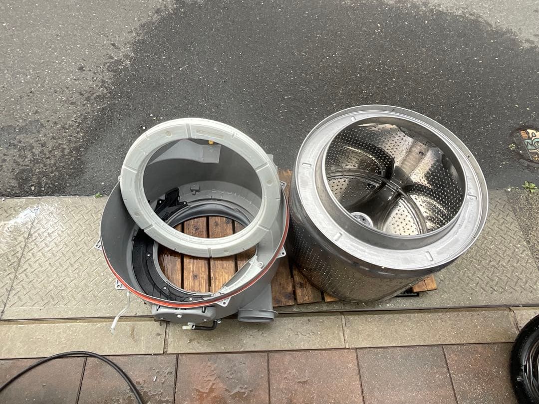 【分解洗浄済み】日立ドラム式洗濯乾燥機　BD-SX120JL 2025年購入
