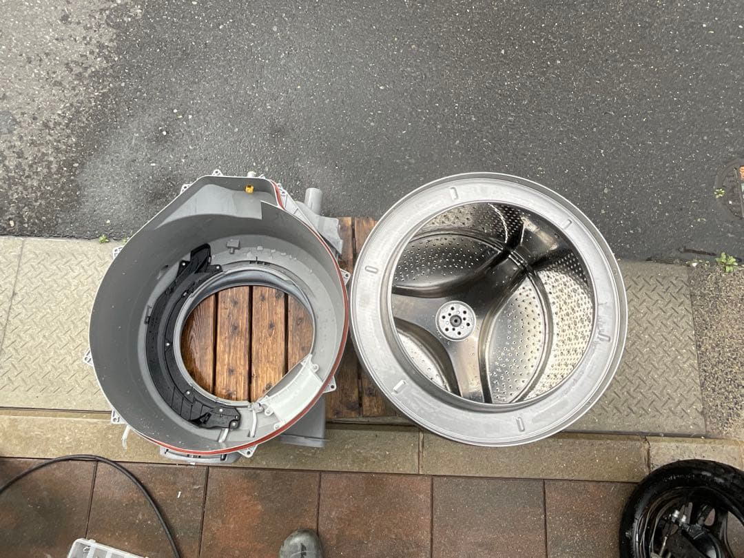 【分解洗浄済み】日立ドラム式洗濯乾燥機　BD-SX120JL 2025年購入