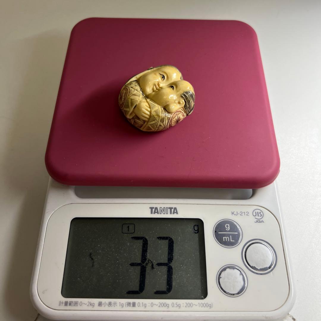 極上春画根付　33g 東Y8-0324ア㊱タルニ
