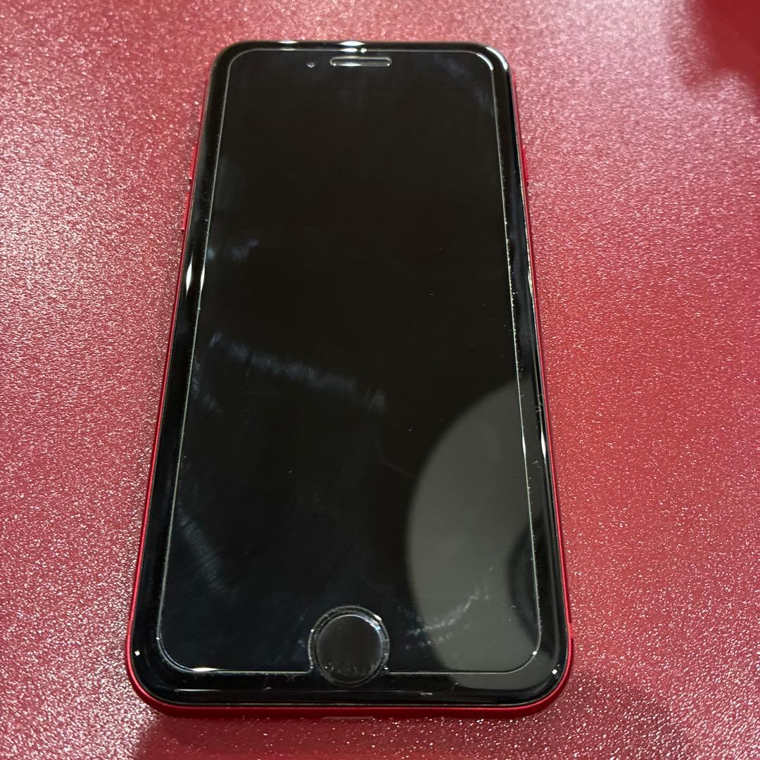 【美品】iPhone SE3 レッド　128 GB 本体　バッテリー82%