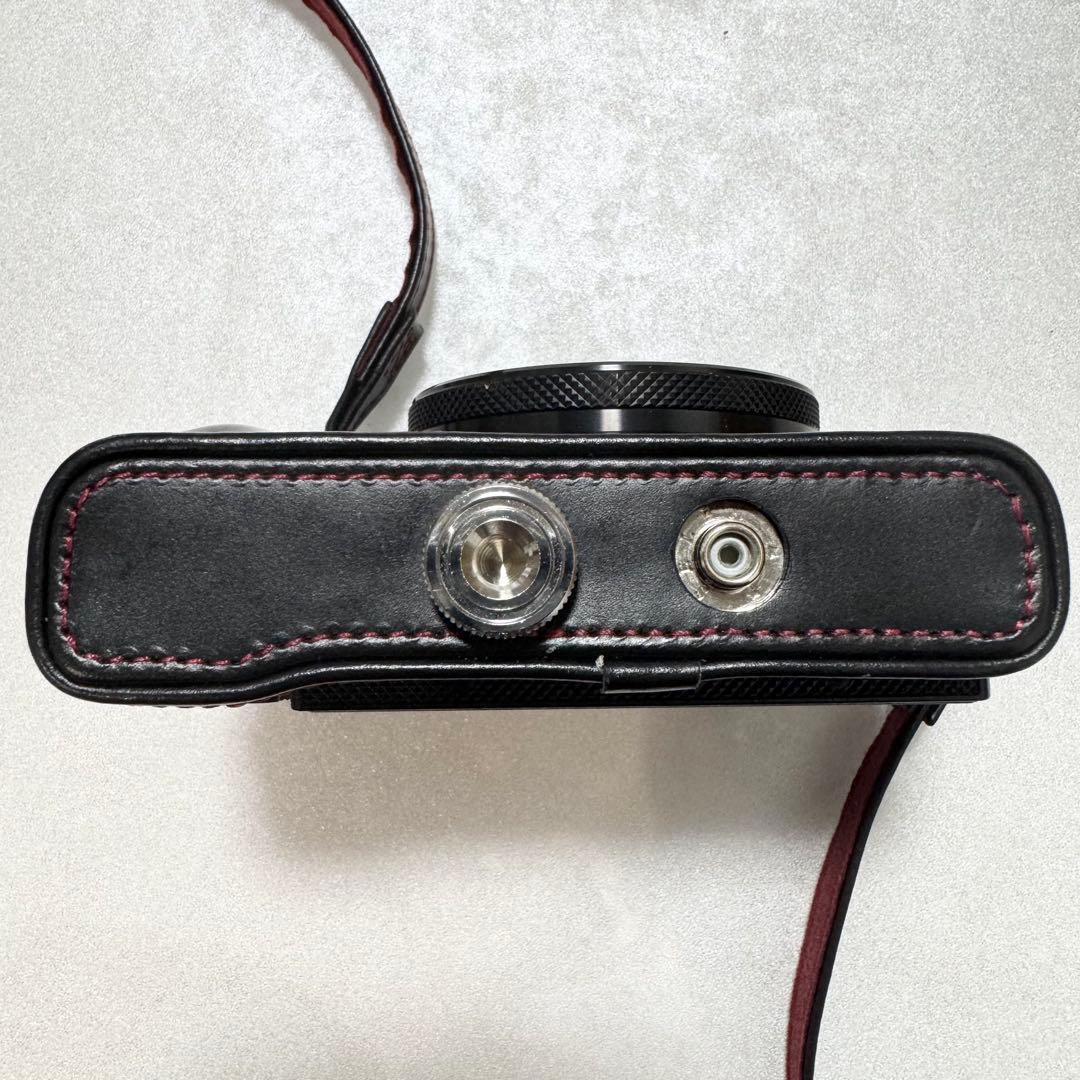 Canon PowerShot G7X Leather Case 保護フィルム