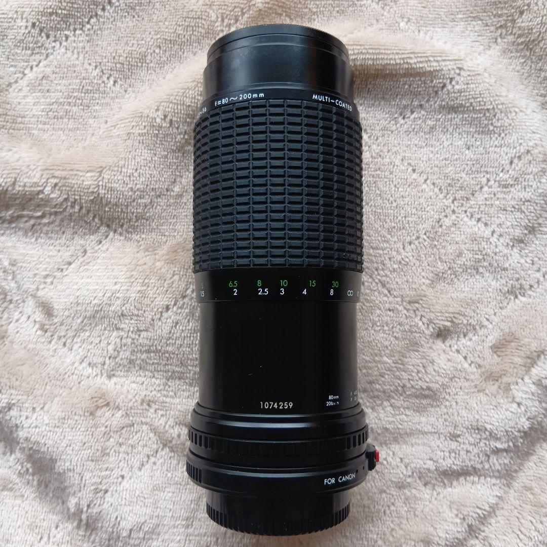 美品動作品 Canon T50 標準 80〜200ZOOMレンズ付き