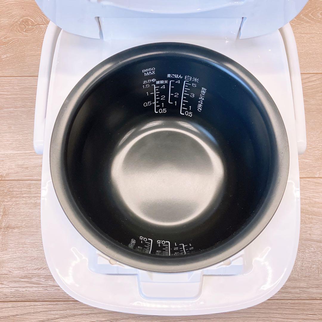 象印マホービン 炊飯器 5.5合 ホワイト NW-CB10-WA