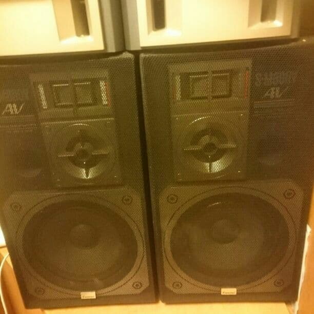 スピーカー SONNYと山水サンスイ