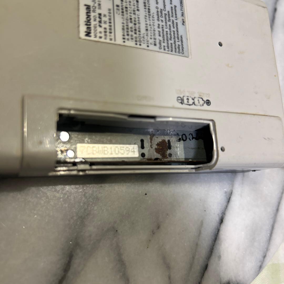 National RQ-JR4カセットプレーヤー