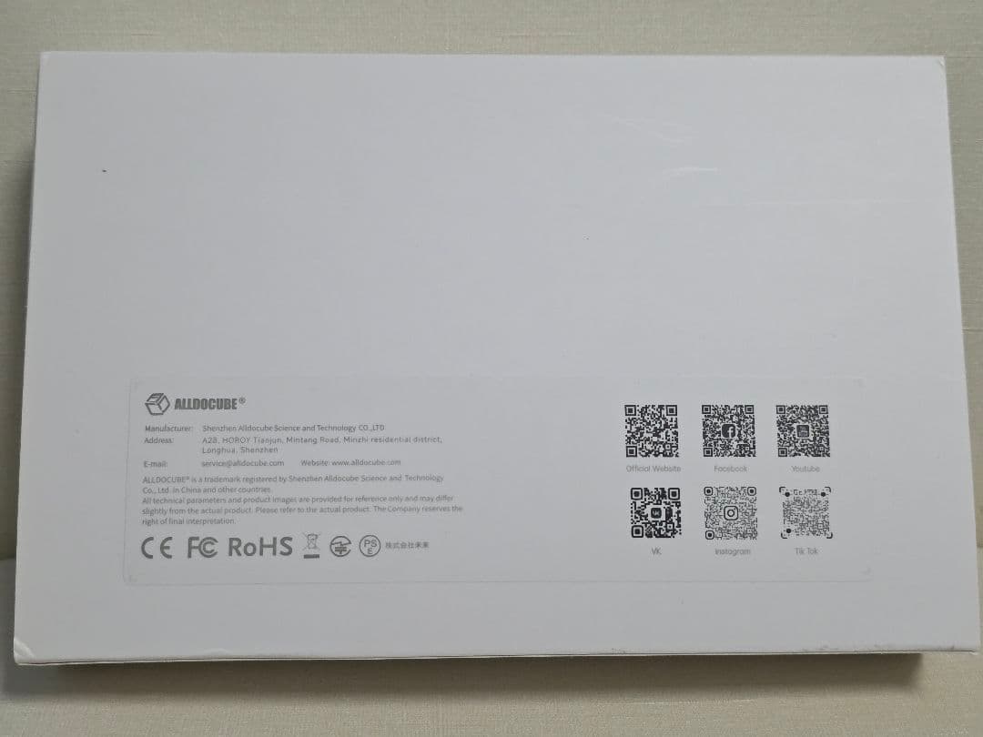 (音量アップボタン不良あり)Alldocube iPlay50 mini Pro