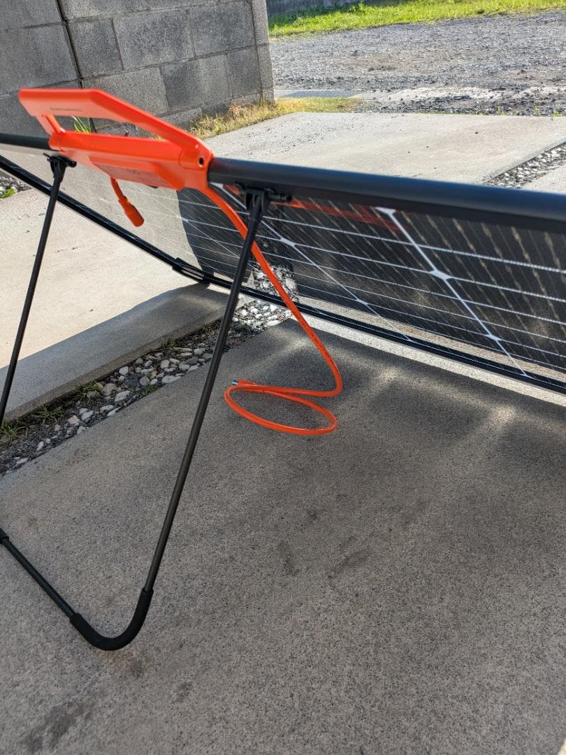 ほぼ未使用JackerySolarSage80両面発電ソーラーパネルIP68防水