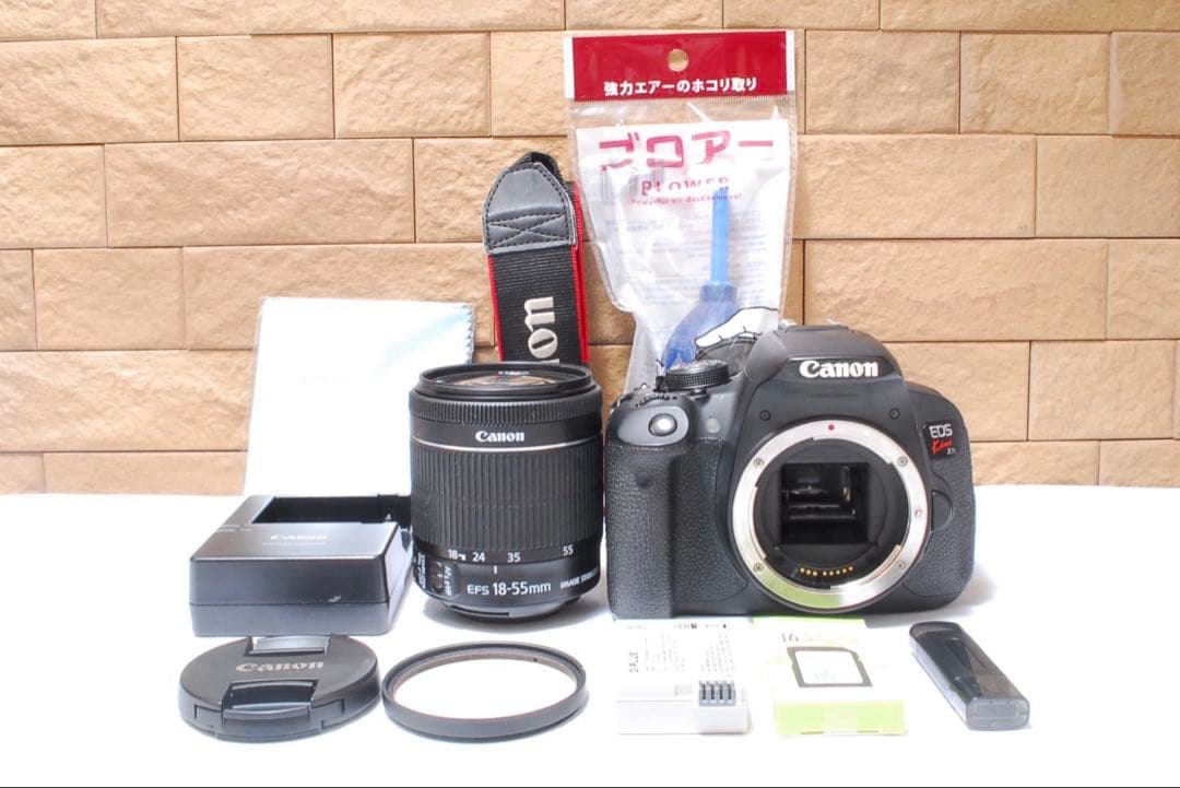 Canon Kiss X7i バリアングル液晶 初心者おすすめ 届いてすぐ使える