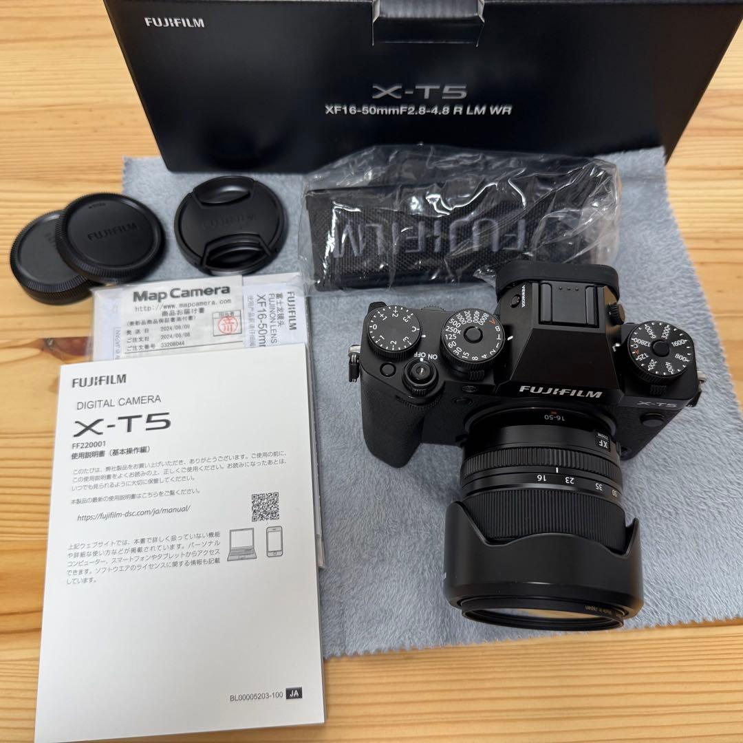 富士フイルム X-T5 XF16-50mm R LM WR レンズキット 美品