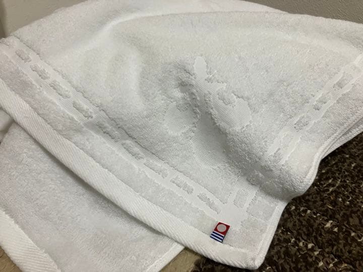 【今治タオル正規品】ふかふかバスタオル◇白ジャガード◆IMABARI◇3枚セット