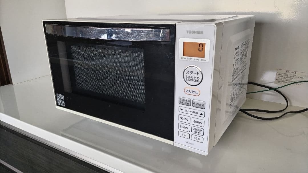 TOSHIBA 家庭用電子レンジ ホワイト