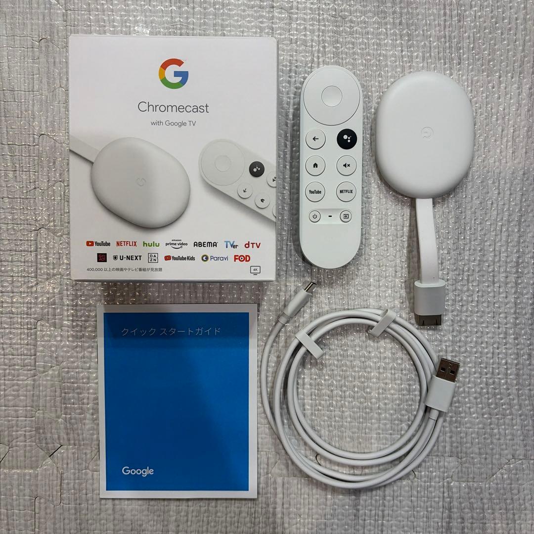 テレビ Google Chromecast TV 4K GA01919-JP