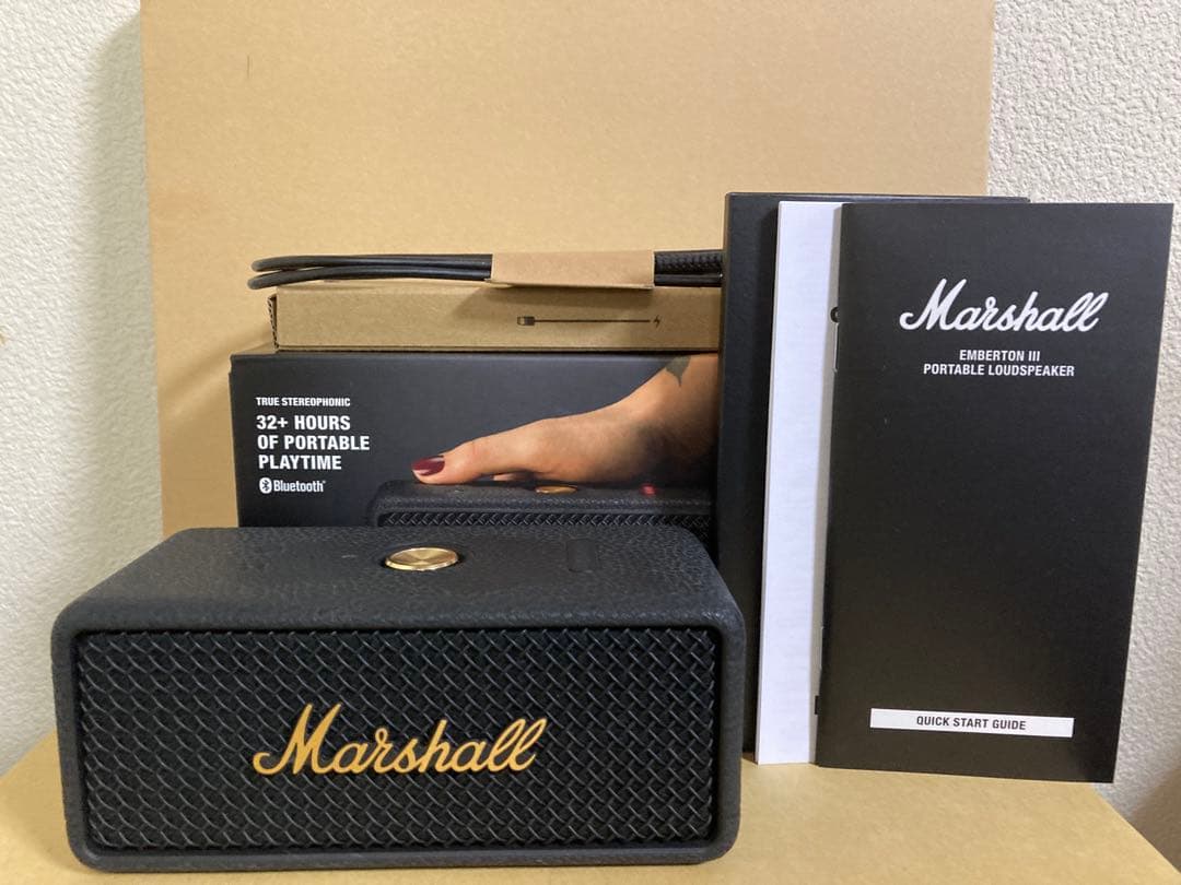 【公式正規品】Marshall Emberton III マーシャルススピーカー