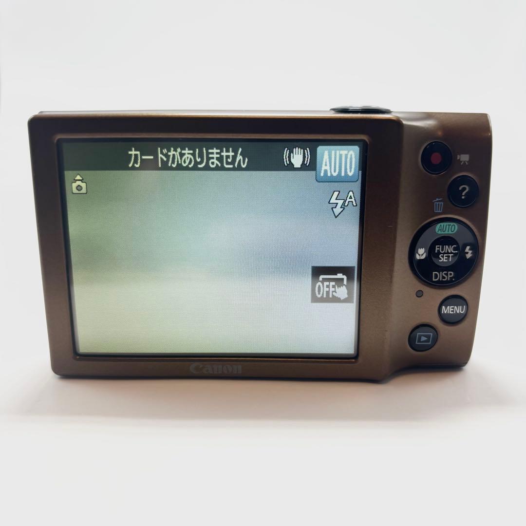 【美品】 Canon PowerShot A3400 IS ゴールドPC1737