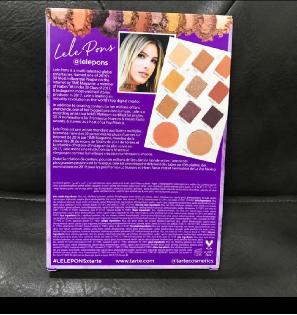 sephora lele pons tarte メイクパレット