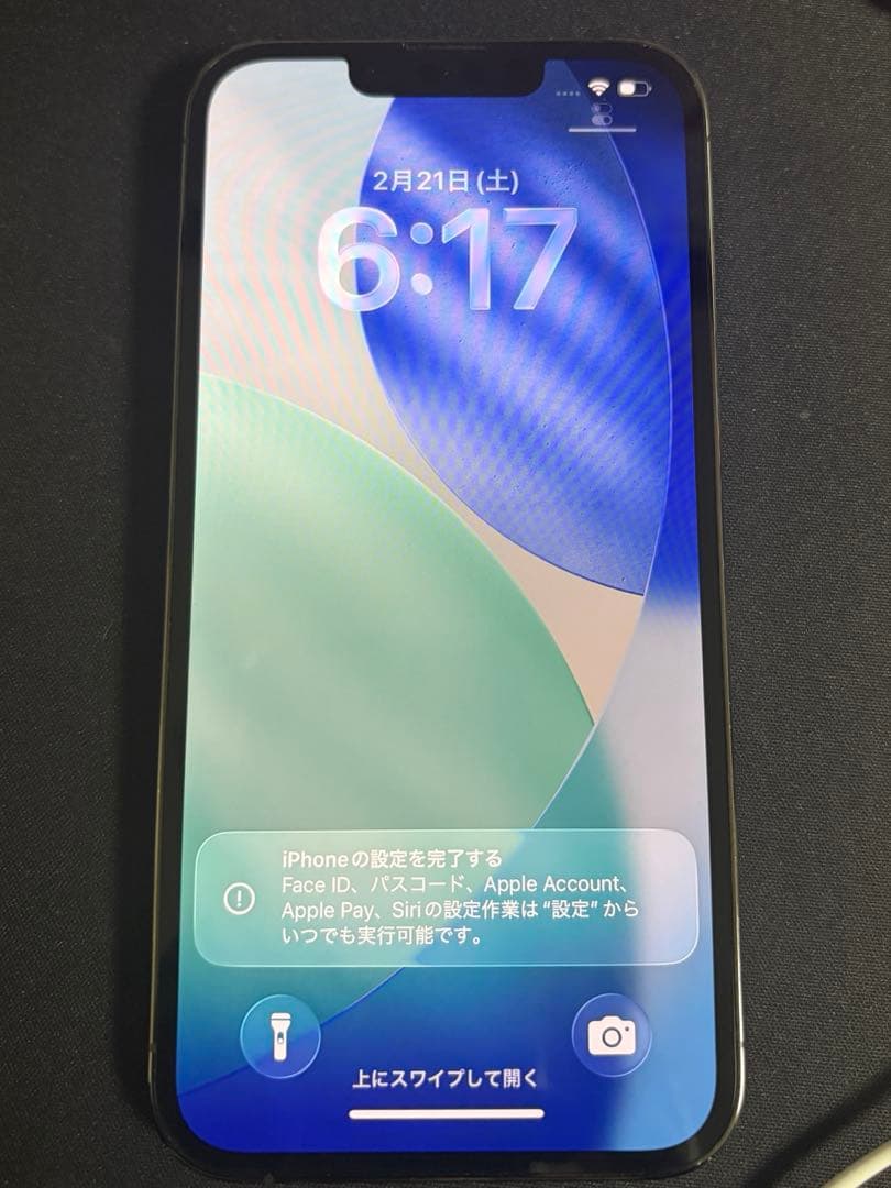 iPhone 13 Pro グラファイト 透明ケース付き