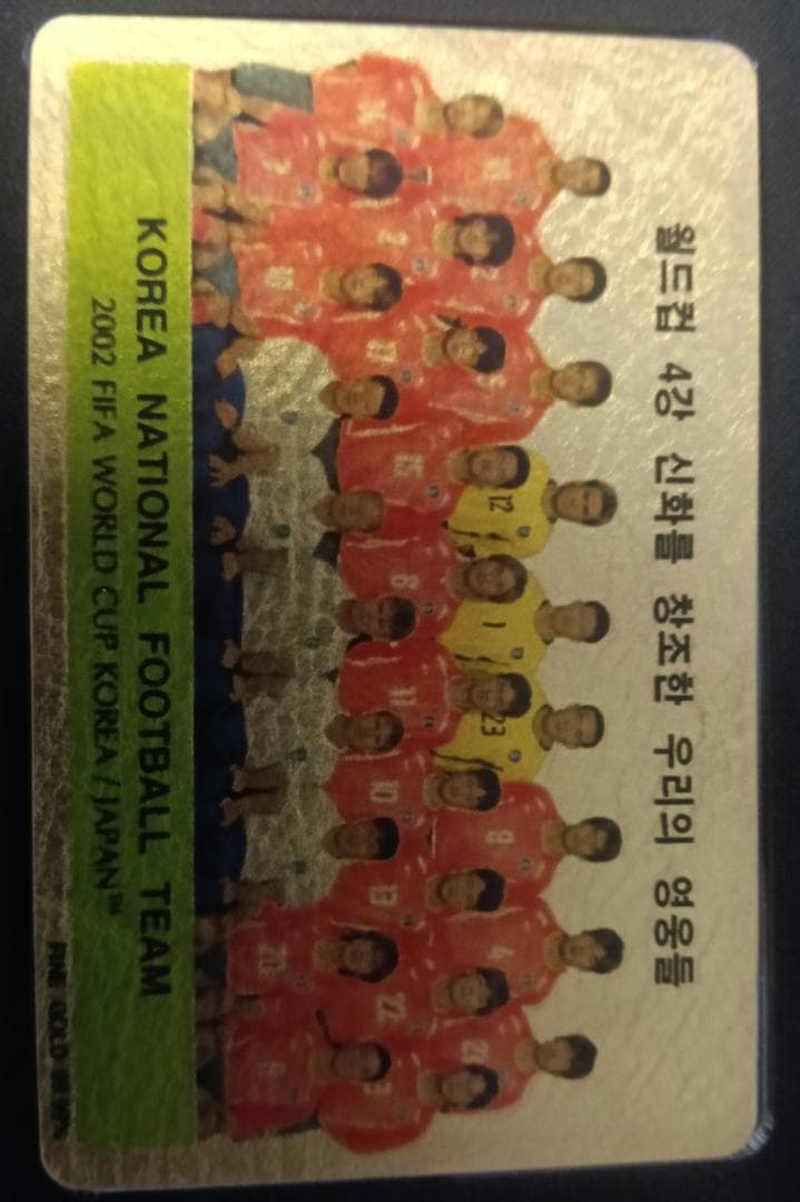 【超希少】2002 FIFAワールドカップ日韓共催大会 公式記念メダル＆カード