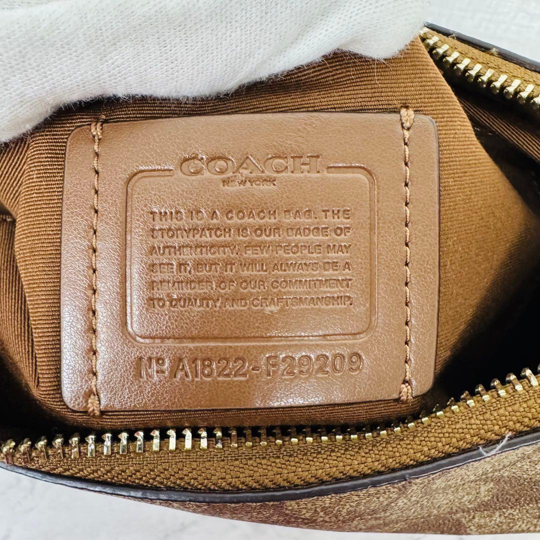 ✨COACH✨コーチ✨シグネチャー✨ブラウン✨ヴィンテージ✨ハンドバッグ✨