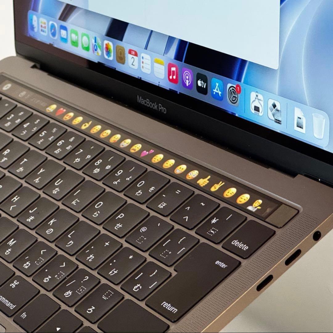 美品 MacBook Pro 13㌅ 16G/500G 指紋認証 タッチバー