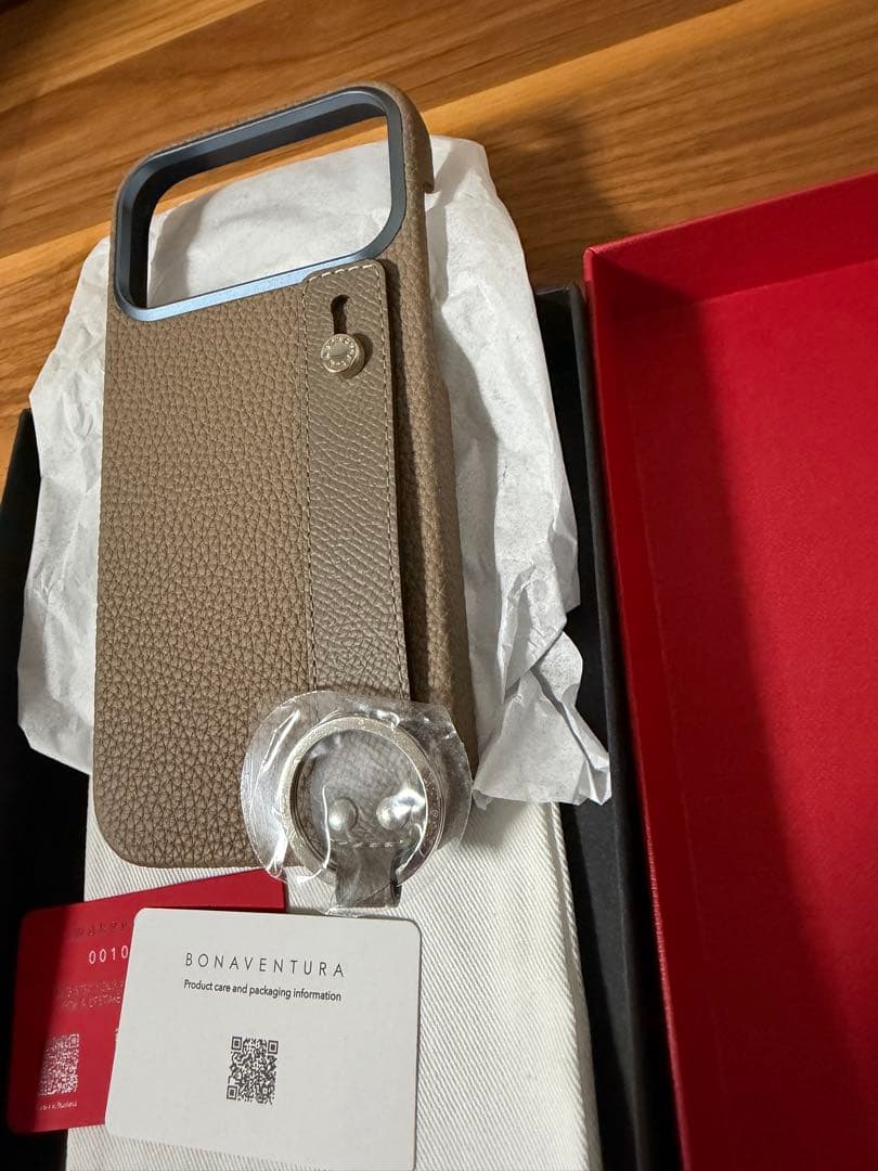 新品 BONAVENTURA ボナベンチュラ ハンドル付き バックカバーケース