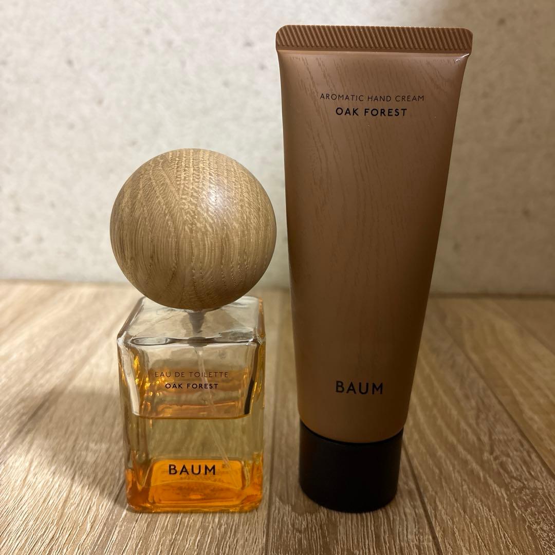 BAUM オークフォレスト　オードトワレ　ハンドクリーム