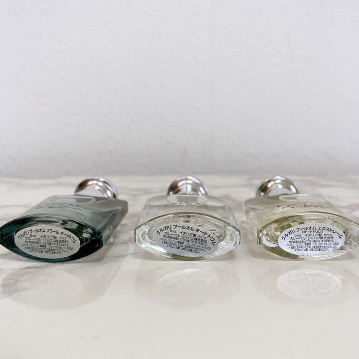レア　美品　ブルガリ　ミニ香水　セット　プールオム　その他　5ml 6本セット