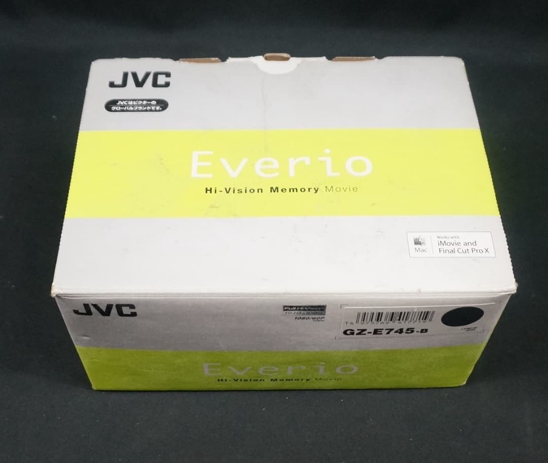JVC/ヴィクター Everio GZ-E745-B ビデオカメラ