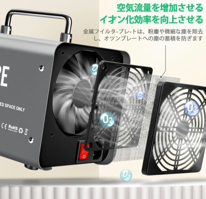 m092506k 脱臭装置 iGARE オゾン発生器 300㎡対応