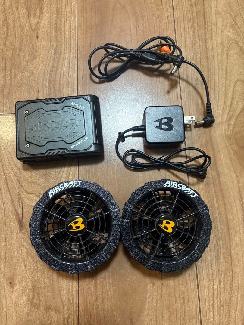 バートル　22V 空調服　ファン　バッテリー