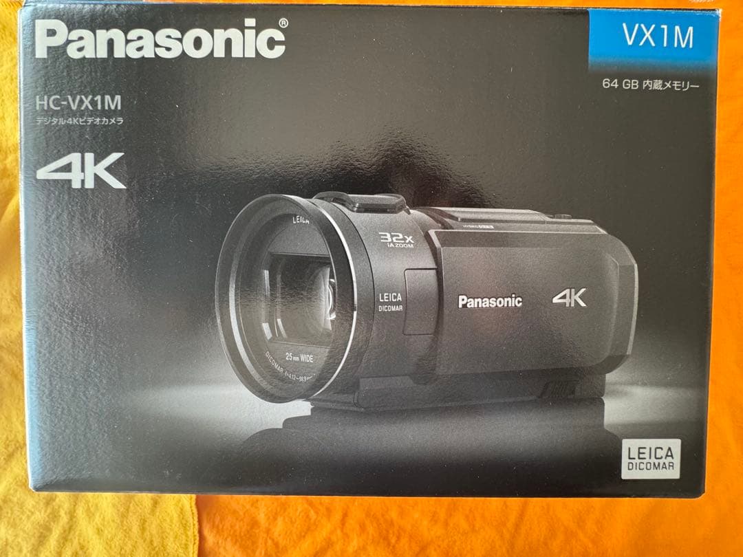 ４KビデオカメラPanasonic HC-VX1 M-T ➕SD１２８GB他