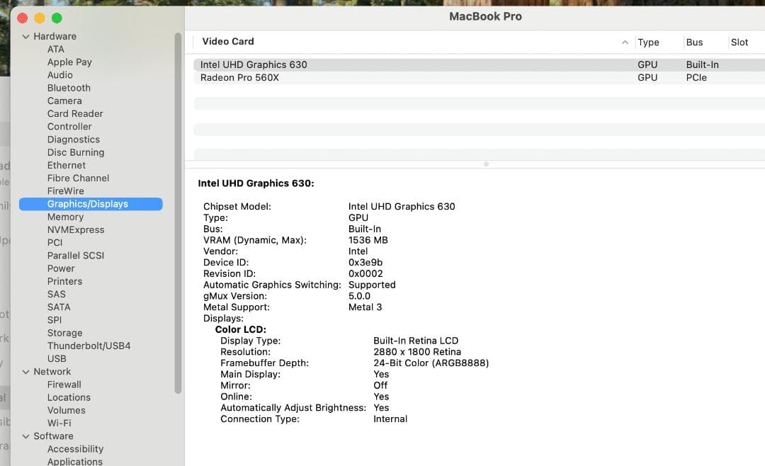 n*l様 MacBook Pro 15インチ2019/Core i9/32GB/