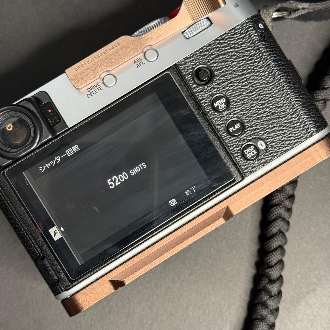 FUJIFILM X100VI シルバー｜PolarPro 3点付き