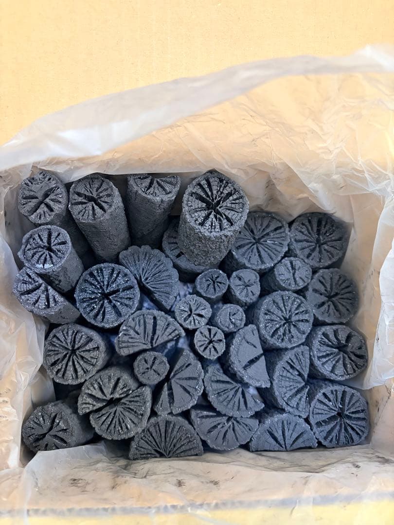 炉用 茶の湯炭 菊灰 炭 丸善謹製 純国産 詰合せ（2.1kg） 茶道具 裏千家