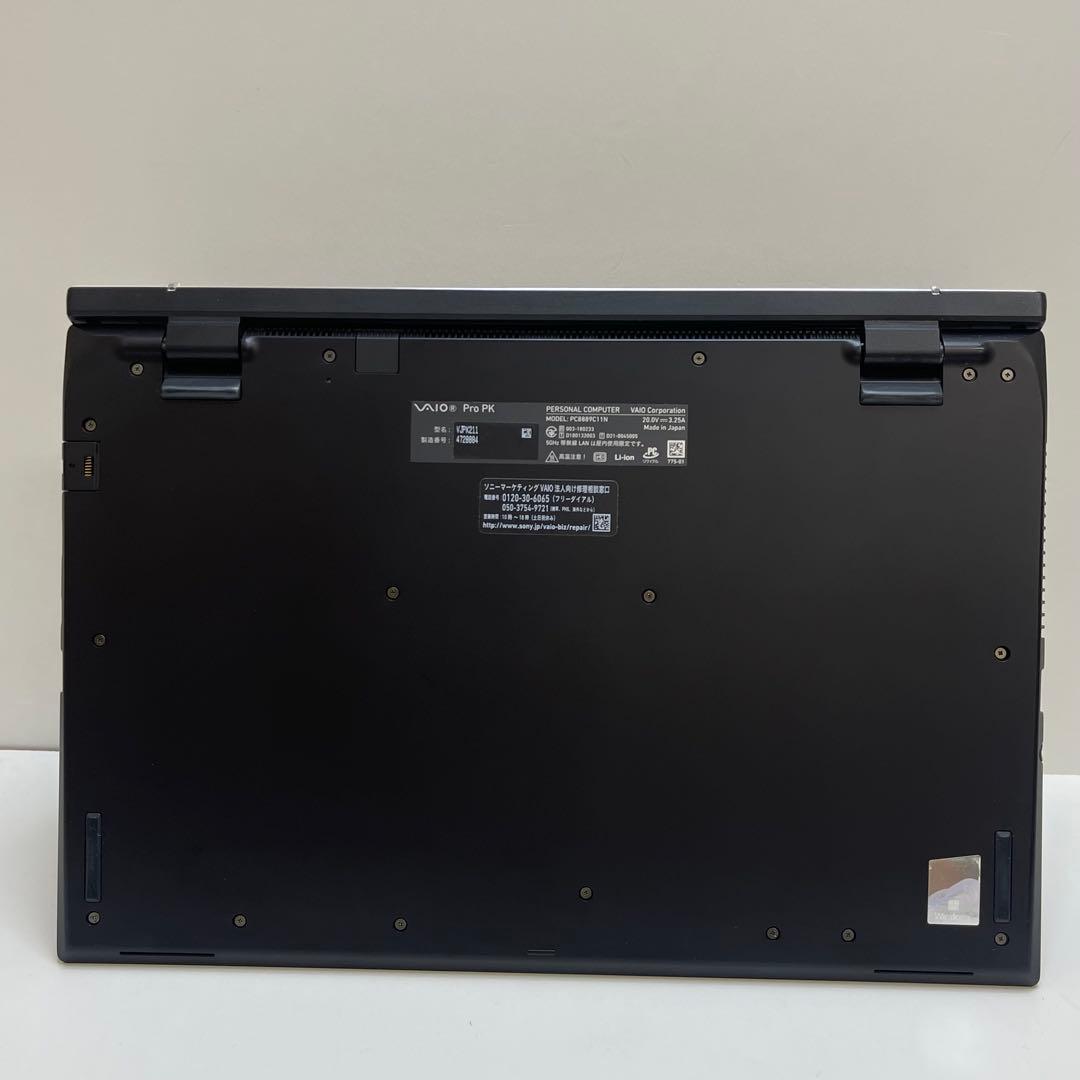 Windowsノート本体 #875 VAIO Pro PK VJPK21 i7 1165G7 16GB