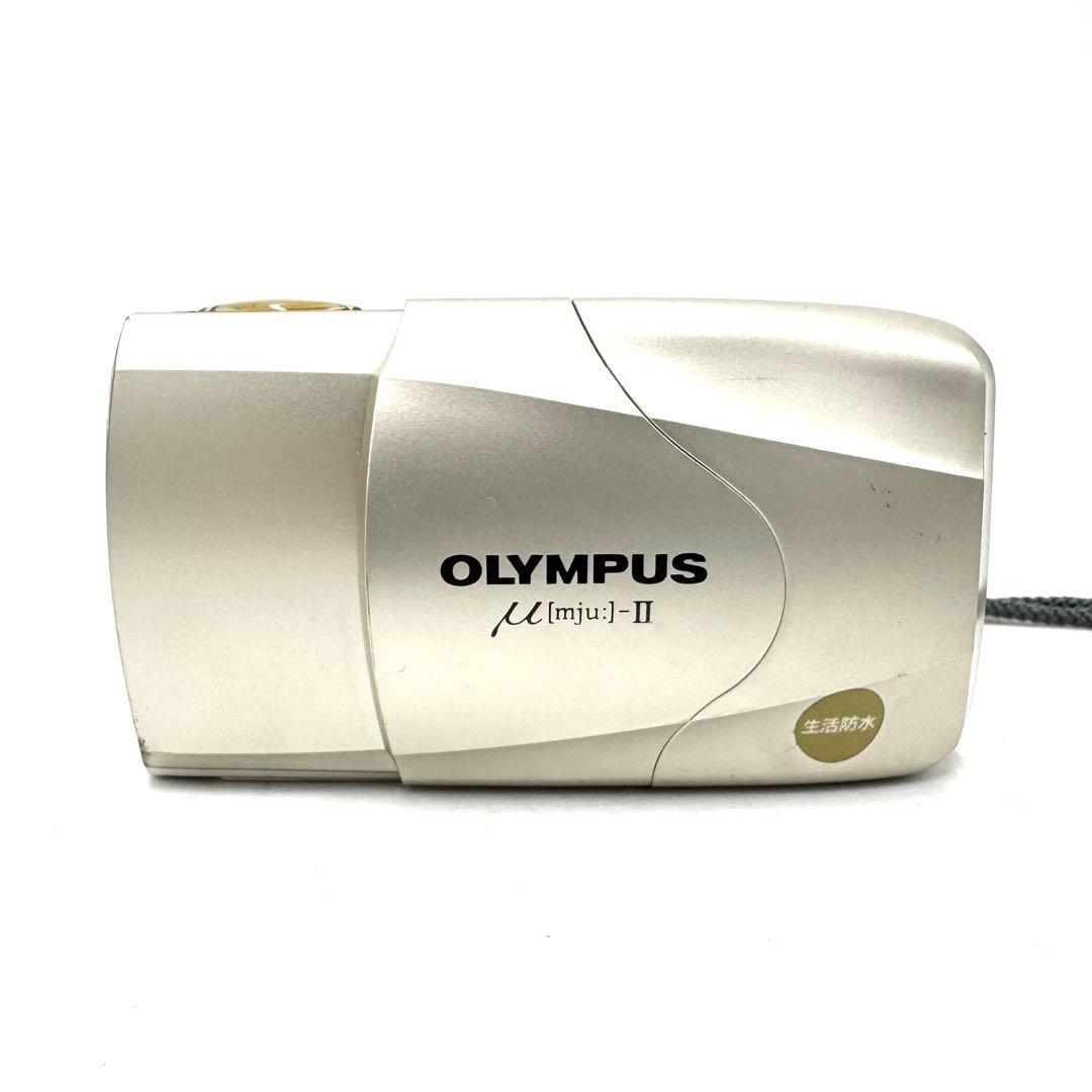 完動品 Olympus オリンパス mju ii 2 フィルムカメラ 単焦点