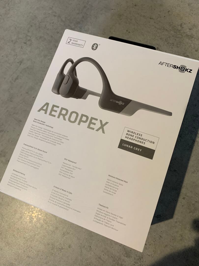 AFTERSHOKZ AEROPEX ワイヤレス骨伝導ヘッドフォン