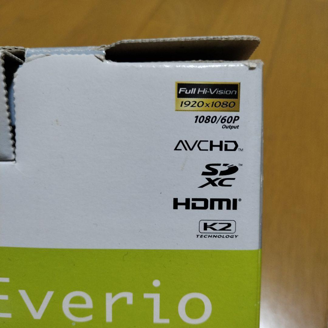 大人気Everio JVC GZ-E107-N フルHD ビデオカメラ　元箱付き