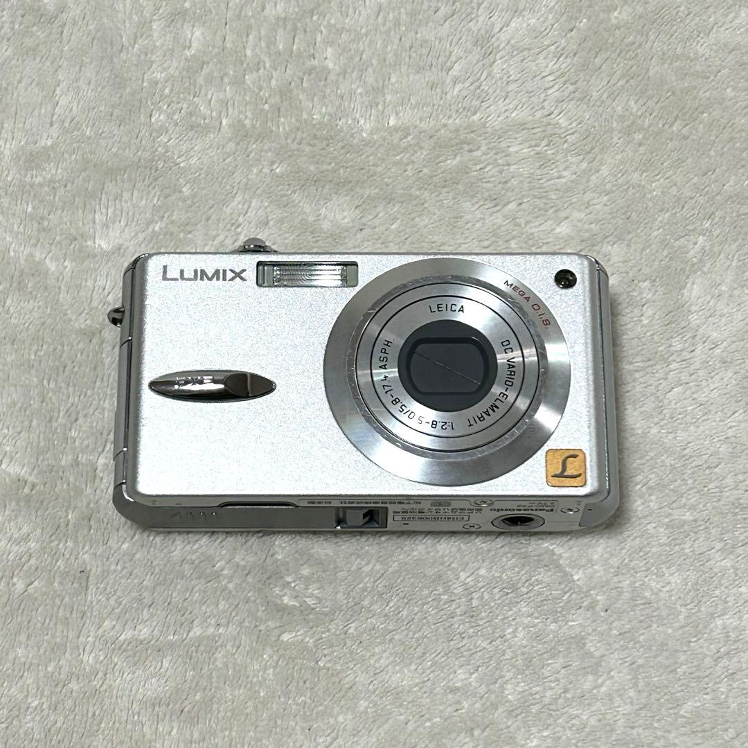 【美品 動作確認済】Panasonic LUMIX DMC-FX2 シルバー