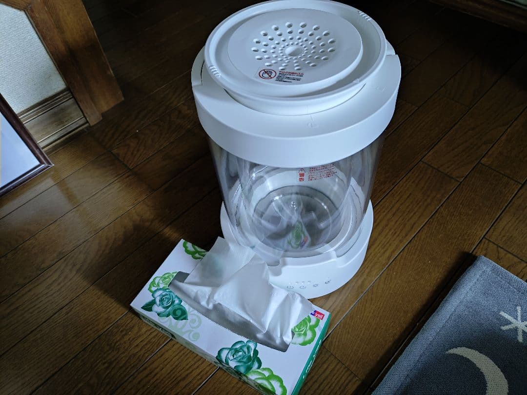 値下げ※　スチーム式加湿器 500ml ３Lタンク