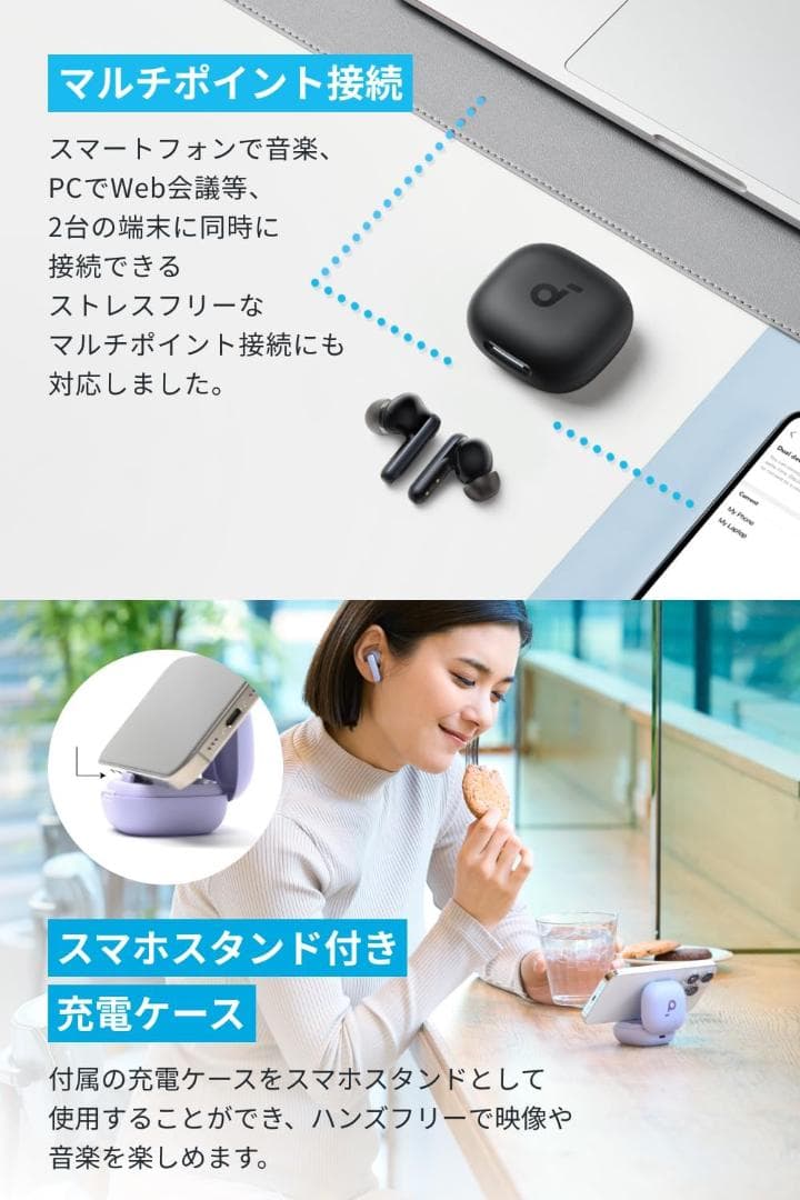 【新品】Anker Soundcore P40iブラック