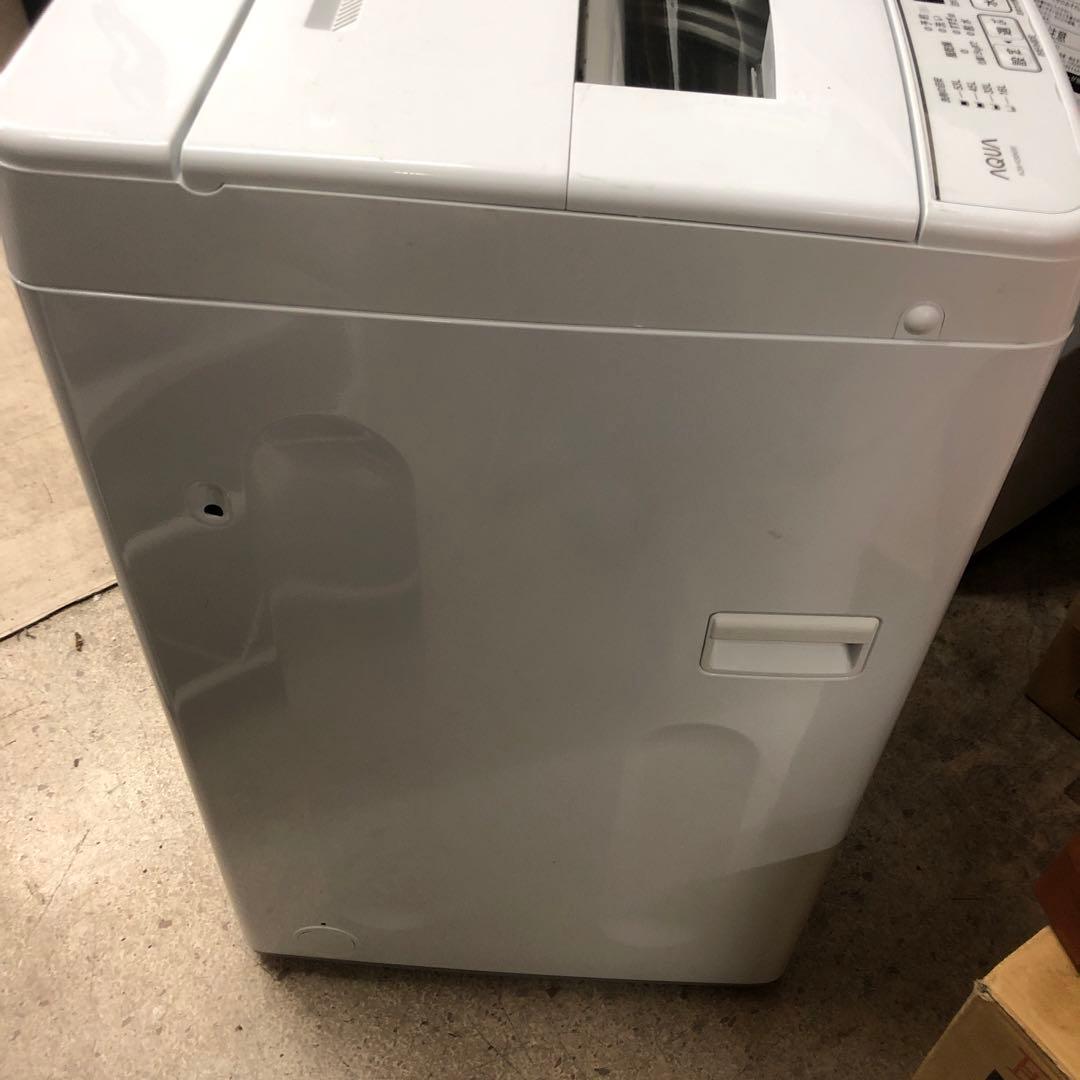 ホワイト 縦型洗濯機 本体