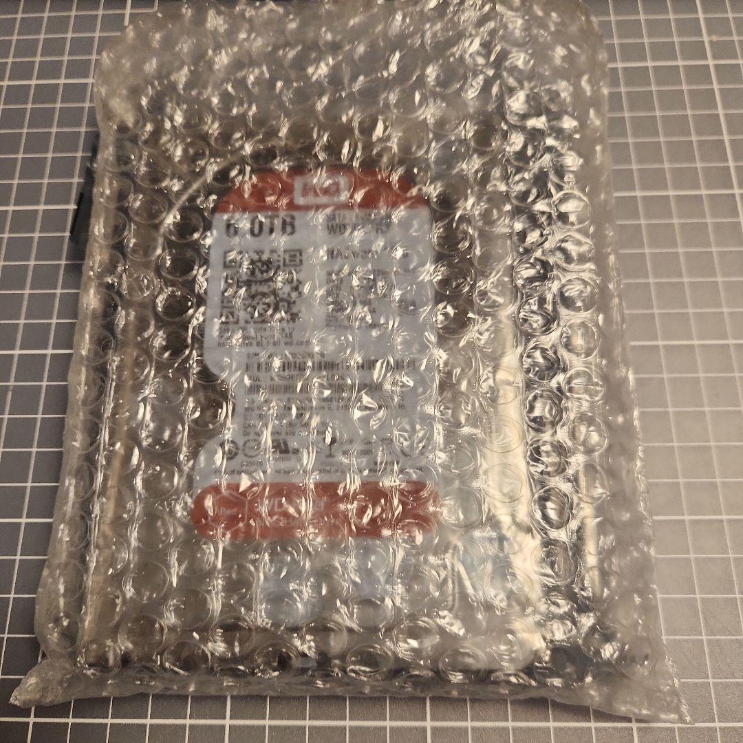 【ジャンク】WD60EFRX RED HDD 6TB