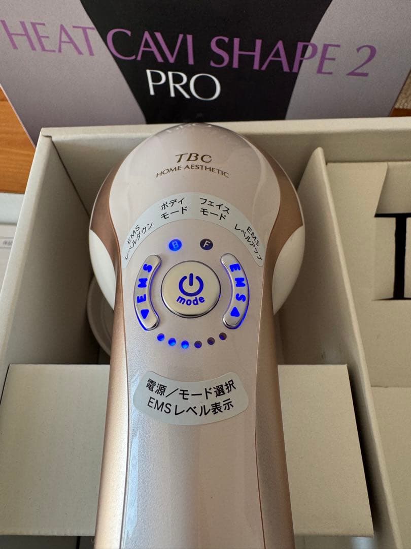 TBC HEAT CAVI SHAPE 2 PRO 美容機器 美品