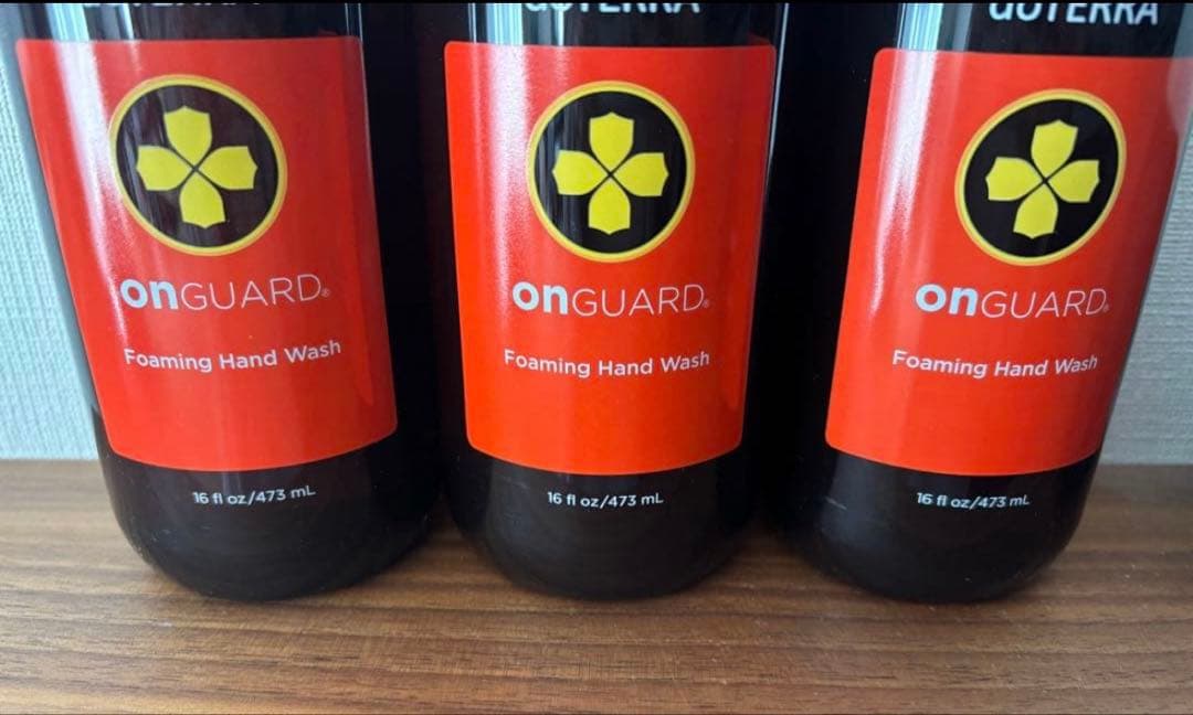 新品未開封　doTERRA ドテラ　オンガード　フォームハンドソープ 3本セット