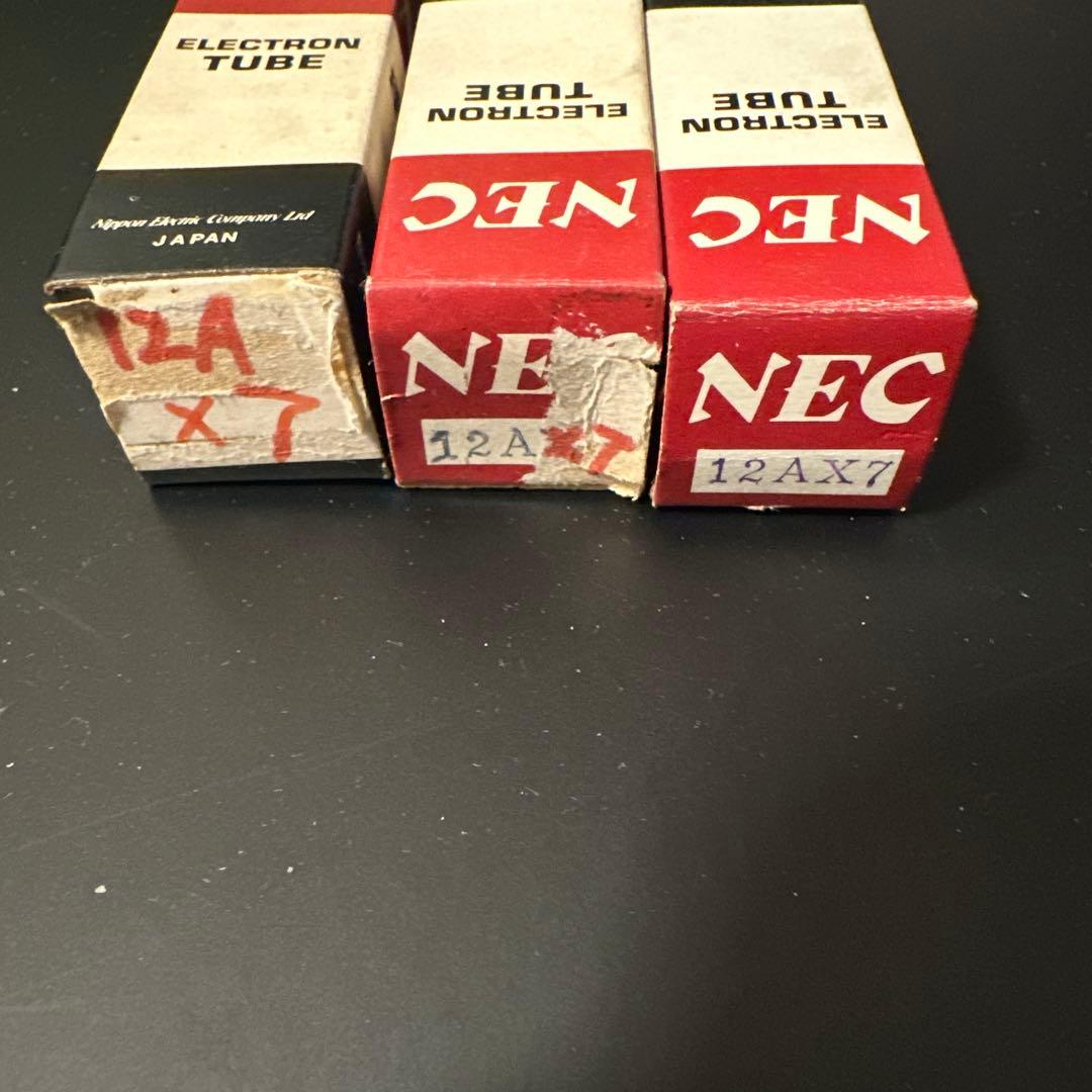 自*川様 NEC 12AX7 真空管 3個セット