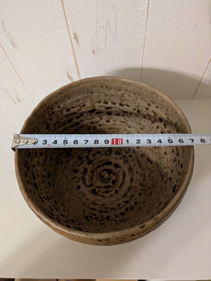 錦恵山草洞　京焼 錦恵山窯 乾勝二　濃茶　茶碗