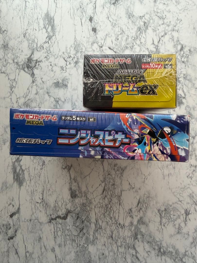 ニンジャスピナー　メガドリームex シュリンク付き