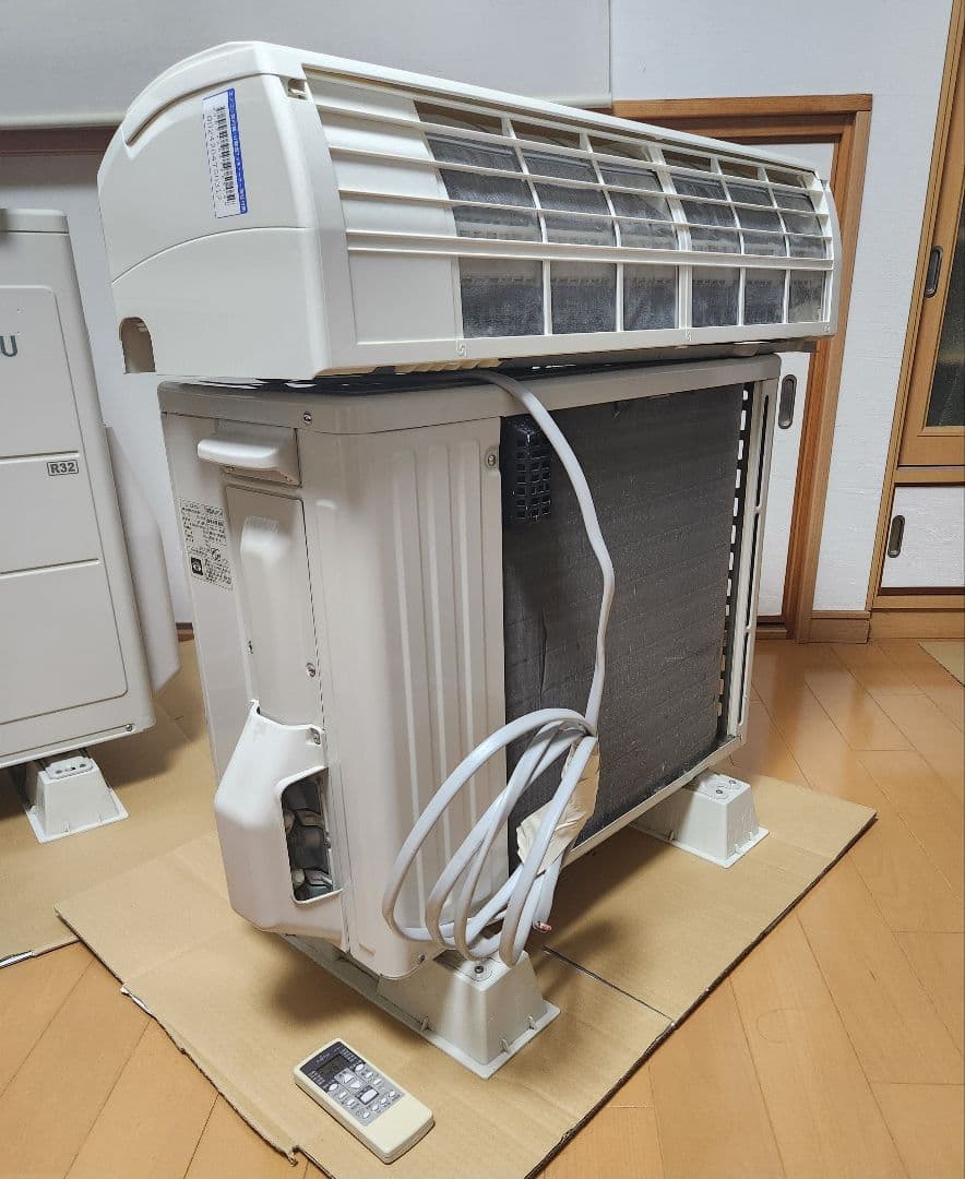 【引取限定】Fujitsu【富士通】 エアコン本体2台、室外機２台 冷暖房機能