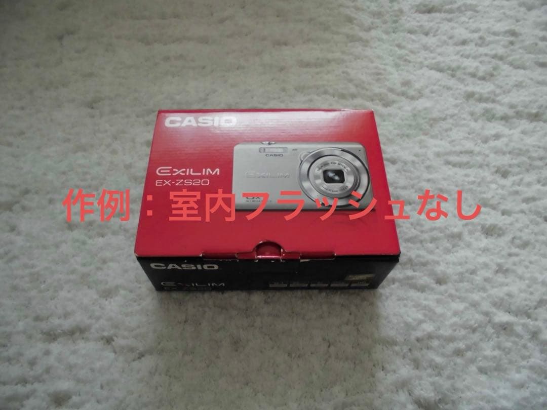 美品【動作確認済】CASIO カシオ EXILIM EX-ZS20 レトロカメラ